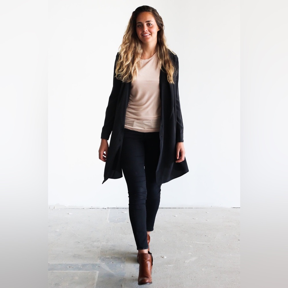 LA Made - Juliette Convertible Jacket/Wrap Dress 100% Silk